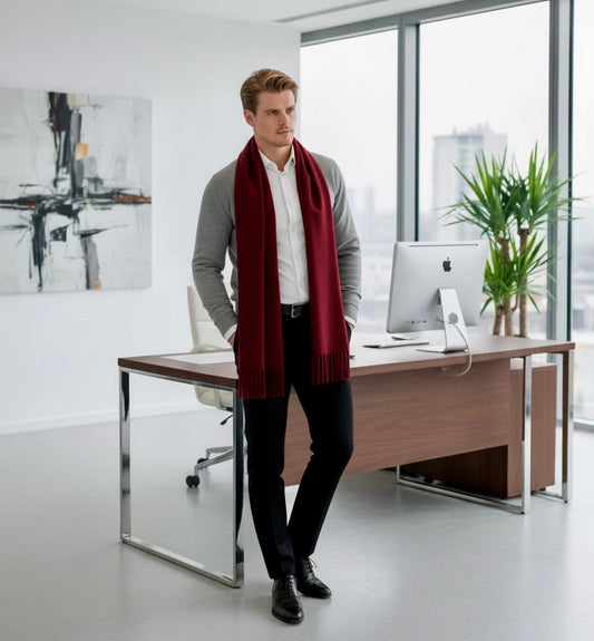 🌿 Herren Kaschmirschal Herbst dünn von La Ferani – Meine Erfahrung am 17.09.2025 in Berlin