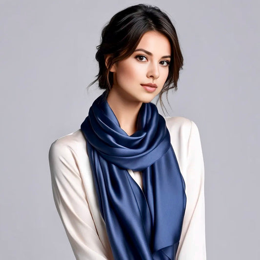 Pariser Chic 2025: Der 100 % Seidenschal feiert sein Comeback