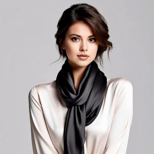 Eleganz im Frühling – Mein Abend mit dem 100% Seidenschal