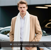 Herrenschal Kaschmirschal 100% dünn extra geschmeidig S2