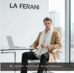 Herrenschal Kaschmirschal 100% dünn extra geschmeidig S2