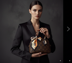 Seide Twilly für Damen Handtasche Designer Bag 100x5cm