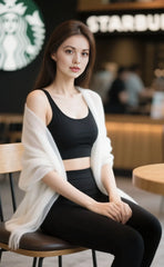 100% Kaschmirschal Sommer extra dünn 170x70 Damen S3