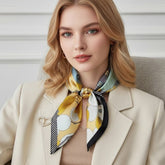 70x70 Silk Scarf Classic elegant business Style N309