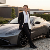 Herren 100% Seidenschal 180x90 N192