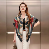 90x90 grün rot klassisch Stil N84