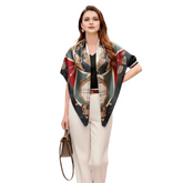 90x90 grün rot klassisch Stil N84