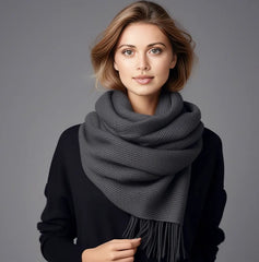 100% Cashmere thin Scarf 185x65 Spring Beige Business Style Wool Shawl Wrap Pashmina S2