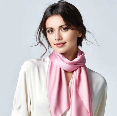 90x90 Silk Scarf Blue Shawl Business Style Bandana Neck Stole Foulard formal events 8 colours NB1