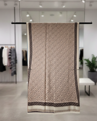 Kaschmirschal 185x65 Damen Beige Classic Style Beige B32