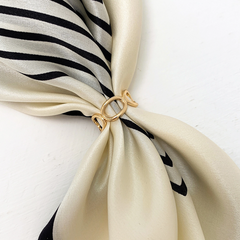 Silk Scarf ring slide holder pin Accessory Jewelry R8