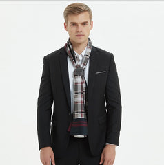 Men Scarf 160x30 black ZH4