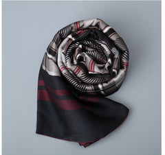 Men Scarf 160x30 black ZH4